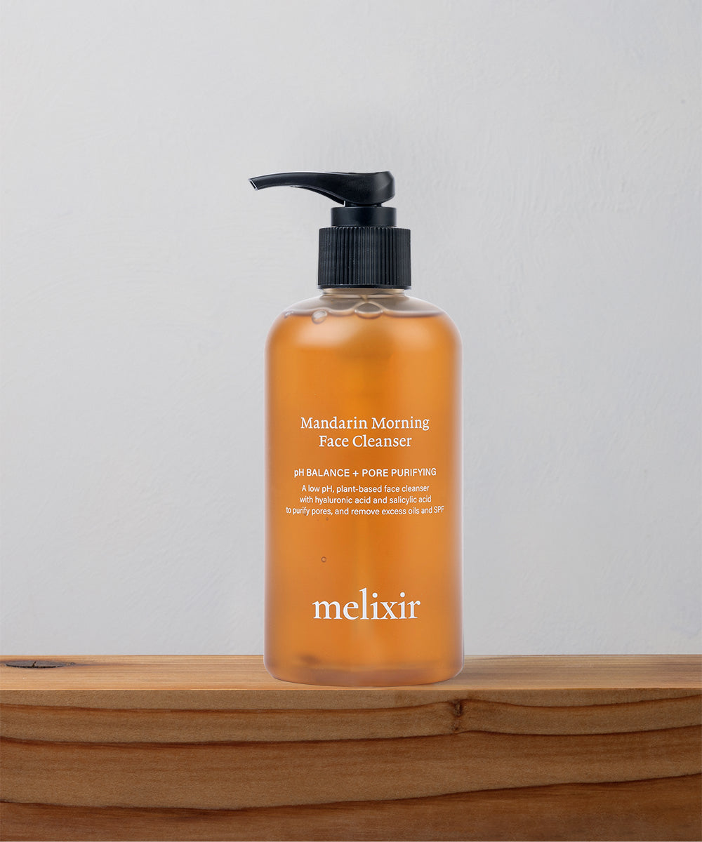 face wash with korean mandarin and hyaluronic acid
