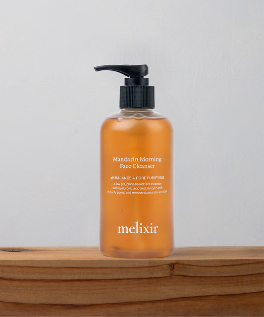 face wash with korean mandarin and hyaluronic acid