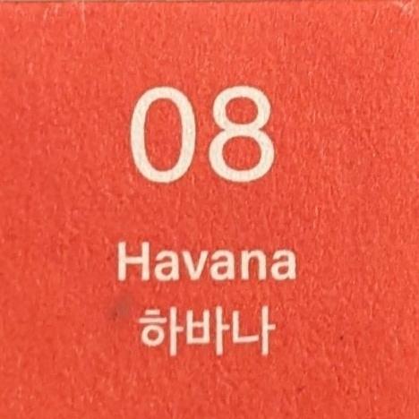 Havana color of the lip balm melixir