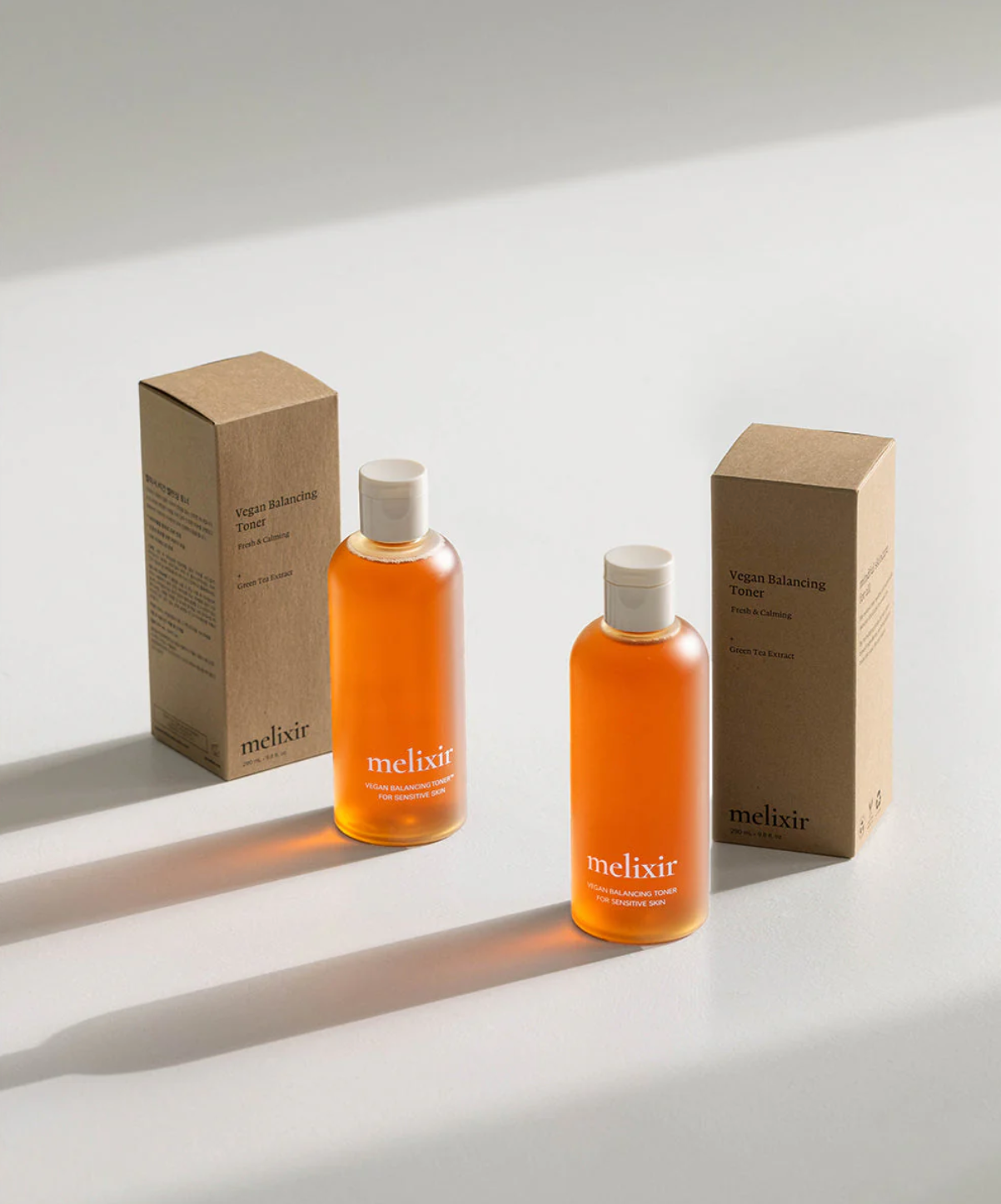 melixir green tea face toner sensitive skin bottles