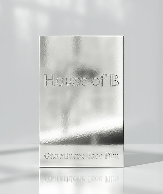 Boîte du masque visage coréen House of B, masque film hydratant longue durée inspiré des rituels K-beauty