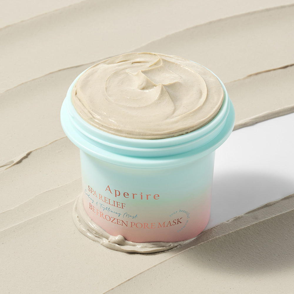 Masque purifiant Aperire Be Frozen Pore Mask texture argile pores