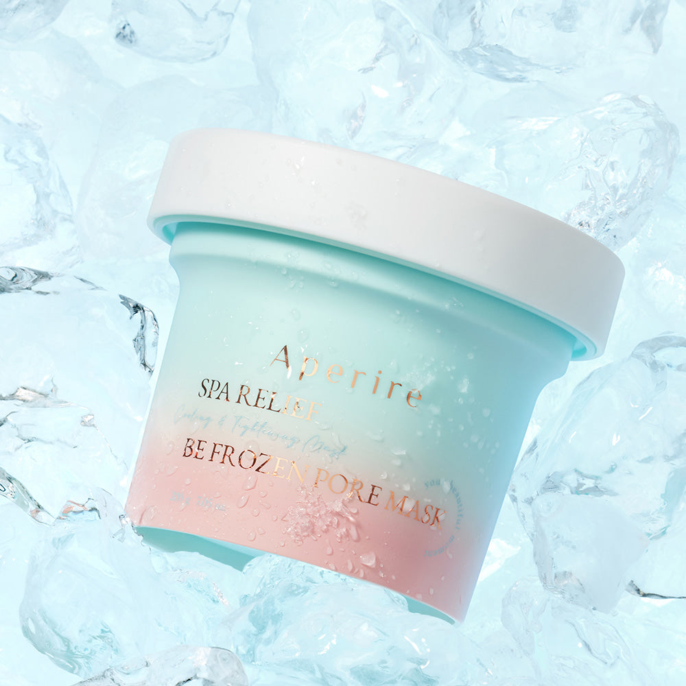 Masque visage Aperire Be Frozen effet fraîcheur pour pores