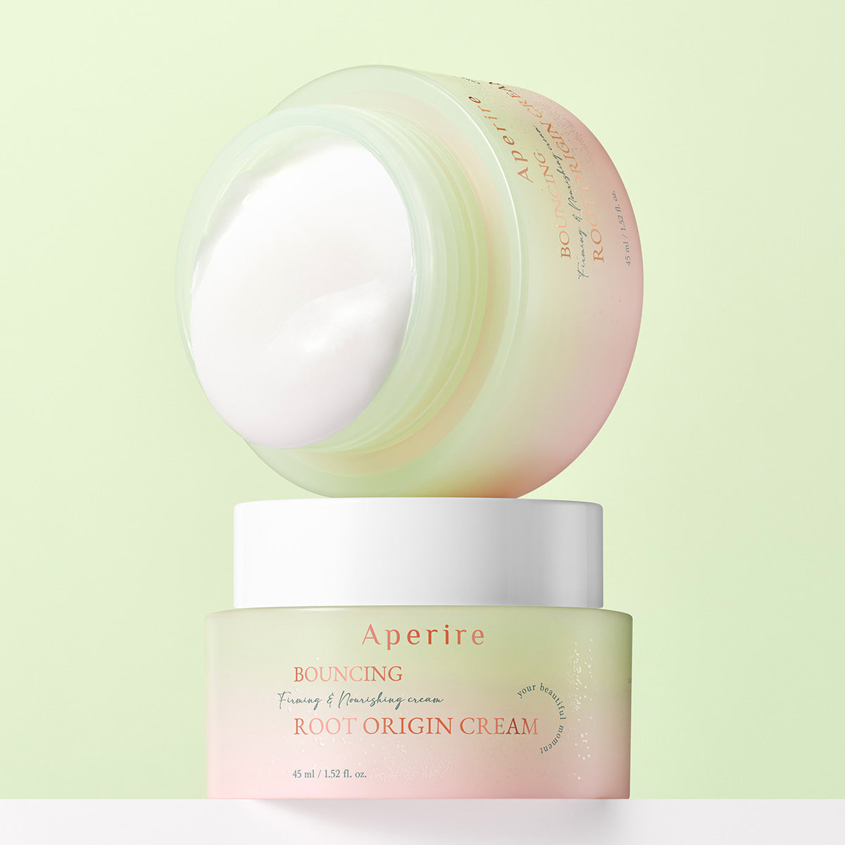 Texture crème fermeté Aperire Root Origin aux céramides