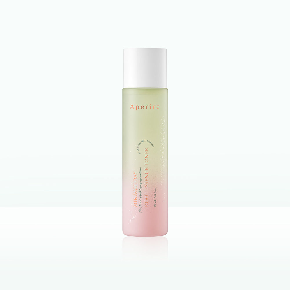 Toner essence coréen Aperire Miracle Day Root Essence au Root Complex 81%