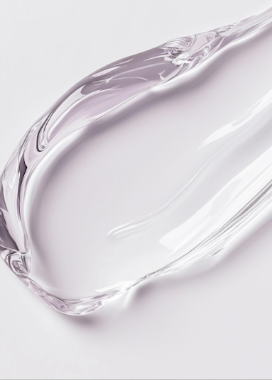 image de la texture gel transparent dunettoyant coréen huile-en-mousse Plan de G