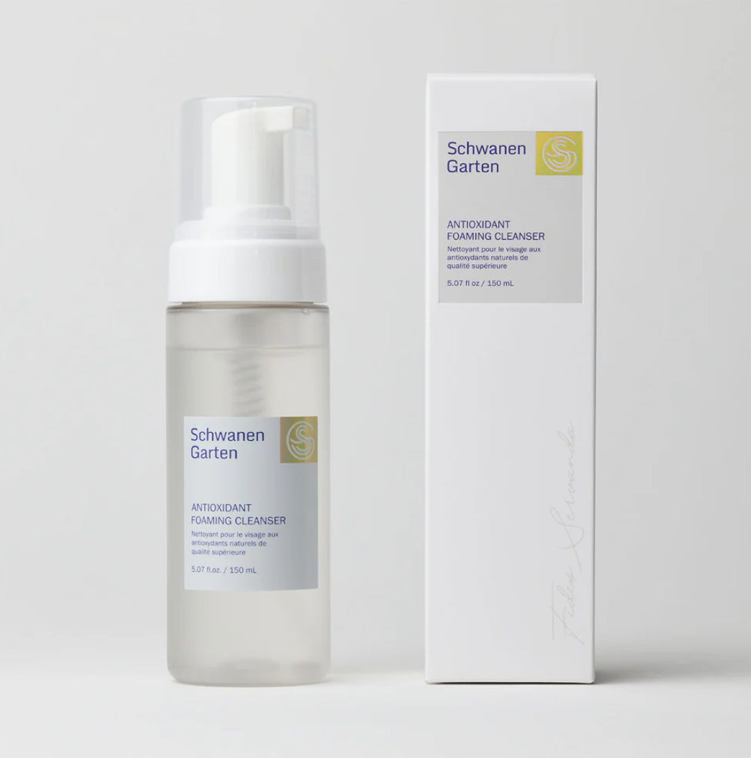 Nettoyant visage antioxydant Schwanen Garten avec extraits botaniques et Centella Asiatica pour protection cutanée
