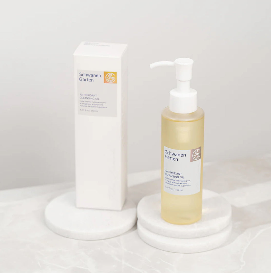 Antioxidant Cleansing Oil Schwanen Garten émulsion douce pour éliminer maquillage et SPF